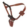 Découvrez le Great Alaskan Shoulder Holster 🏞️ pour revolver S&W X Frame, conçu pour le confort et la sécurité lors de vos aventures en plein air.