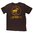 BROWNELLS FINE COTTON VINTAGE LOGO T-SHIRT LARGE BROWN