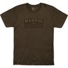 MAGPUL GO BANG PARTS COTTON T-SHIRT SMALL BROWN