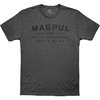 MAGPUL GO BANG PARTS CVC T-SHIRT 3X-LARGE CHARCOAL