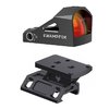 SWAMPFOX OPTICS REBEL RISER DOT SIGHT MOUNT & LIBERTY RED DOT BLACK