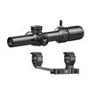 SWAMPFOX OPTICS ARROWHEAD LPVO 1-8X24 SFP ILL GUERRILLA DOT BDC-GRN BLK W/MT