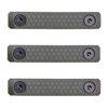 SLATE BLACK INDUSTRIES SLATE GRIP M-LOK PANELS 2-SLOT OD GREEN 3-PACK