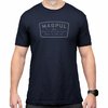 Affiche ton style avec le T-shirt en coton Navy Magpul GO BANG PARTS! 👕 Confort et durabilité pour les fans d'armes à feu.