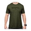 MAGPUL GO BANG PARTS CVC T-SHIRT SM OLIVE DRAB HEATHER