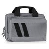 SAVIOR EQUIPMENT SPECIALIST SOFT PISTOL CASE TWO COMPARTMENT LOW PROFILE GRAY