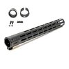 AR-15 STREAMLINE HANDGUARDS FREE FLOAT M-LOK - FAXON FIREARMS STREAMLINE CARBON FIBER 17" M-LOK HANDGUARD BLACK