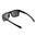 RIDER EYEWEAR POLARIZED GLOSS BLK FR GRAY LENS/SILVER MIRROR