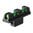 MARBLE ARMS COBRA/PYTHON FIBER OPTIC FRONT SIGHT, GREEN