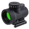 Découvrez le Trijicon MRO™ 1x25, un viseur réflex noir avec une grande zone de vision et un réticule 2 MOA. Idéal pour un tir rapide ! 🔴